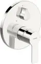 HANSA-Einhebelmischer-Fertigmontageset-fuer-Wanne-Brause-HANSALIGNA-8385-Rosette-rund-mit-Sicherungseinrichtung-Chrom-83853503 gallery number 1
